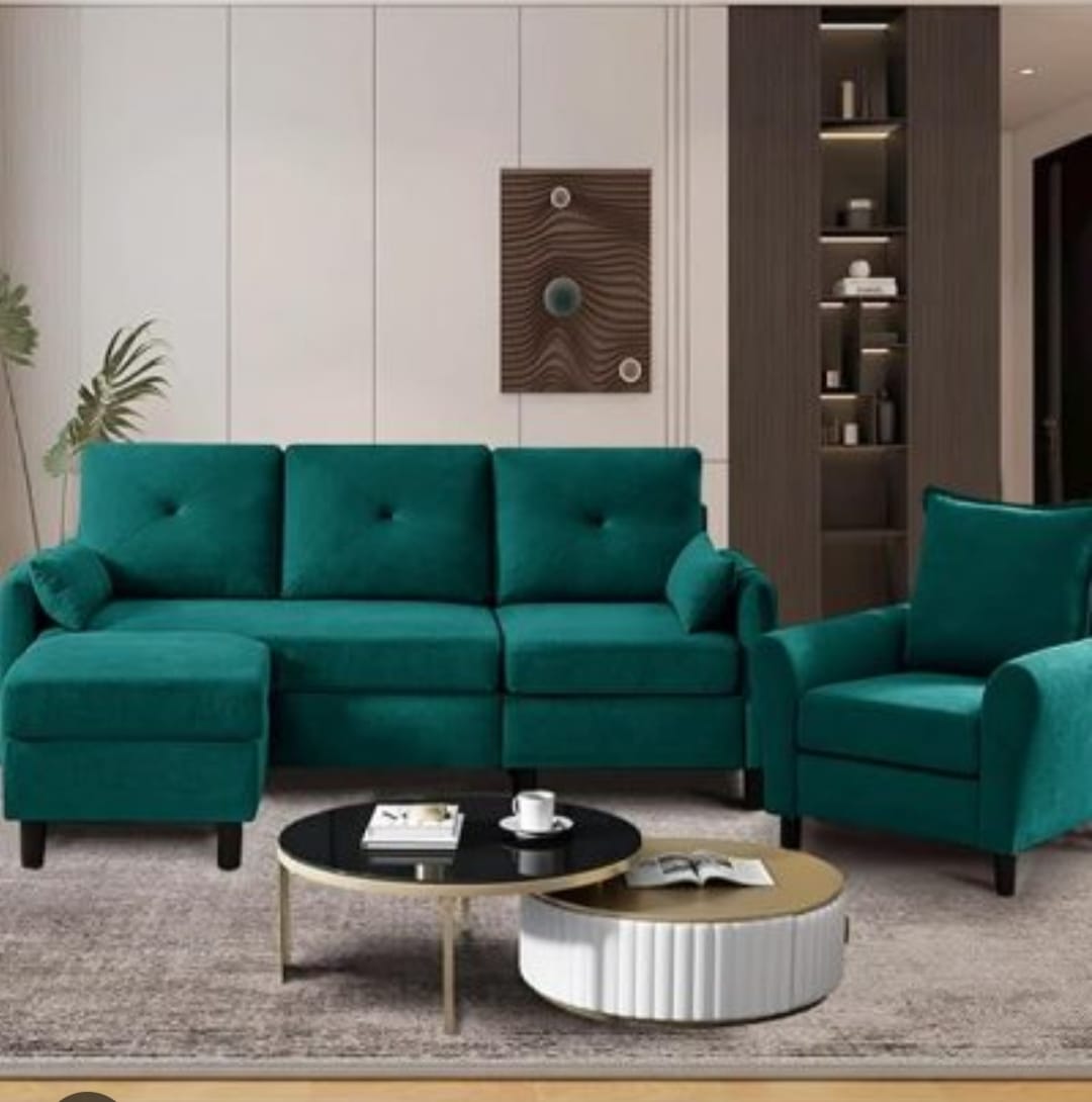 Premium U Shape Corner Sofa – Spacious Family Seating