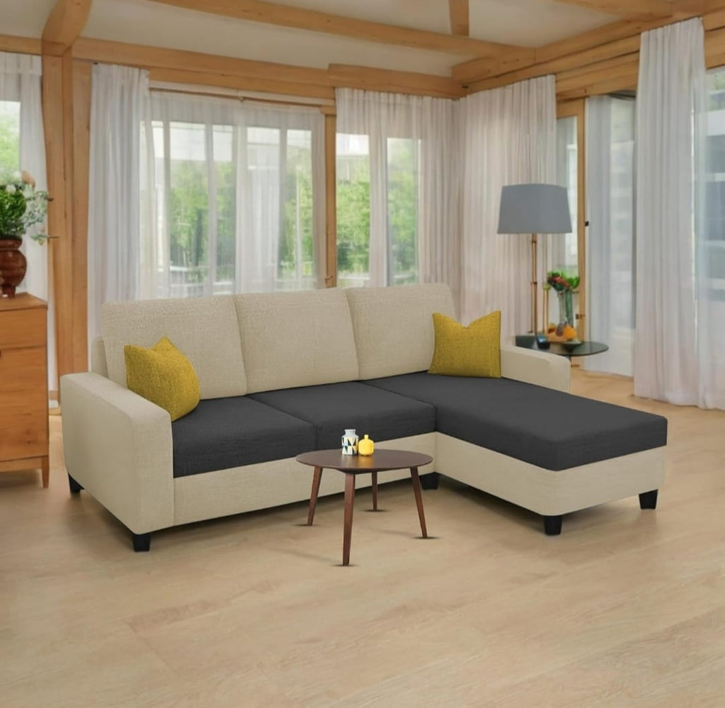 Luxury 4 Seater Fabric Sofa – Spacious & Elegant Living Room Furniture